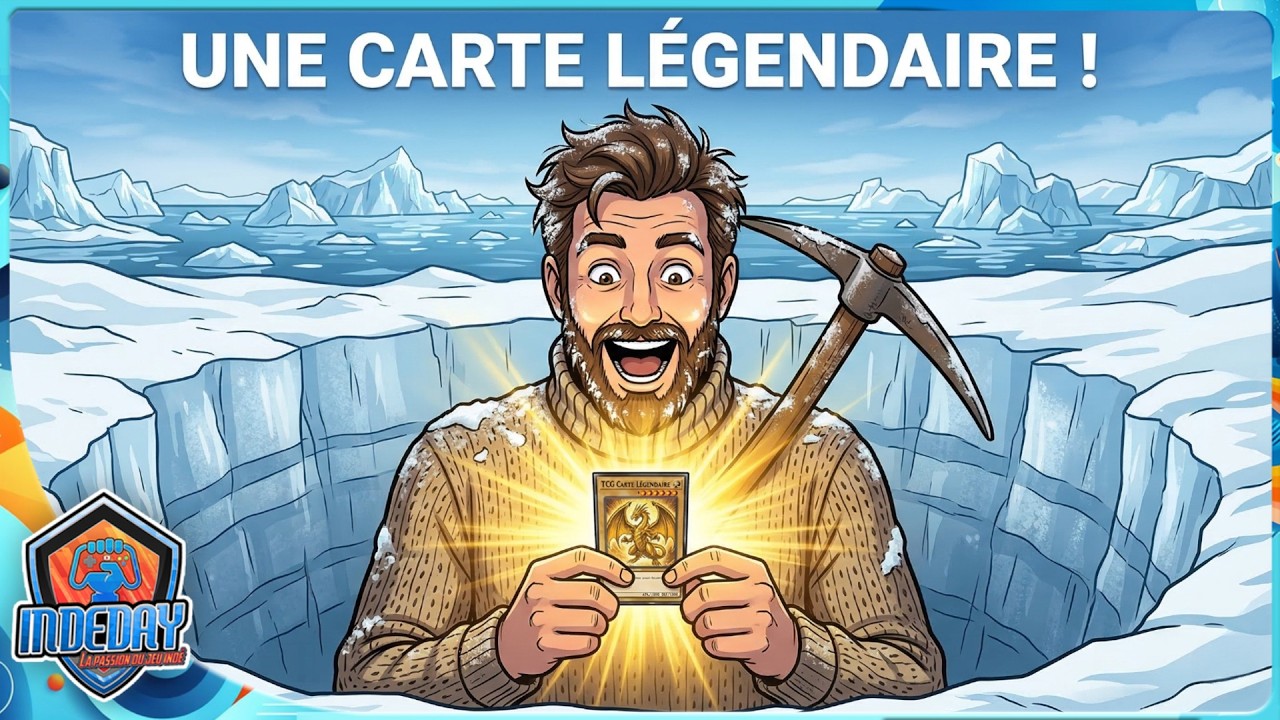 J'ai découvert des boosters légendaires enfouis sous des tonnes de glace - (Arctic Digger TCG)