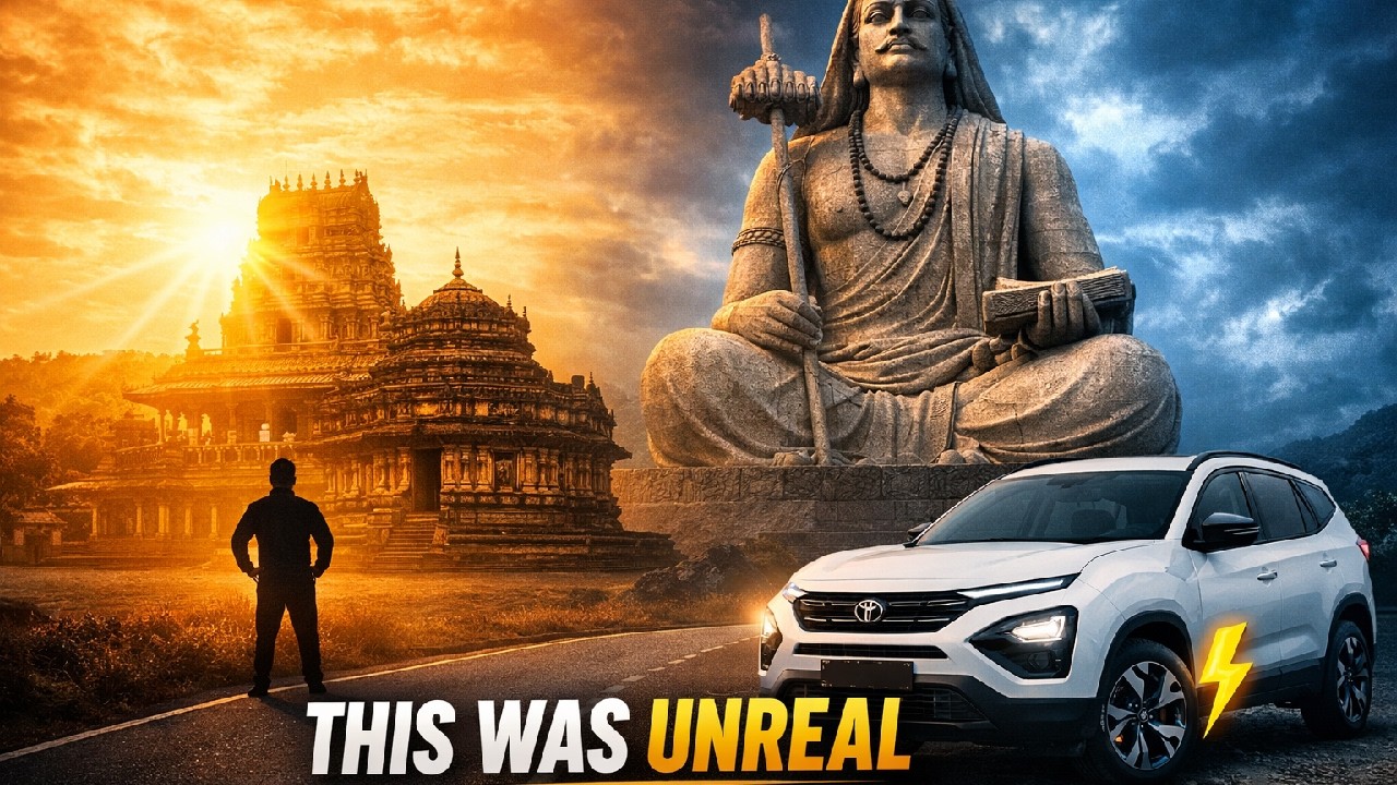 From Sringeri Sharada Peetham to the 32ft Adi Shankaracharya at Shankaragiri Statue | Day 2 - 5