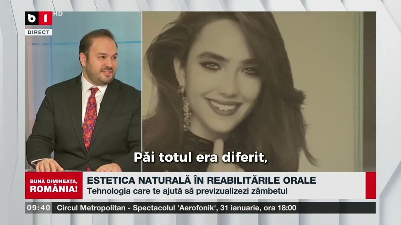 Cum arată viitorul esteticii dentare | Dr. Adelin Radu - Medic Specialist Protetică Dentară | B1TV
