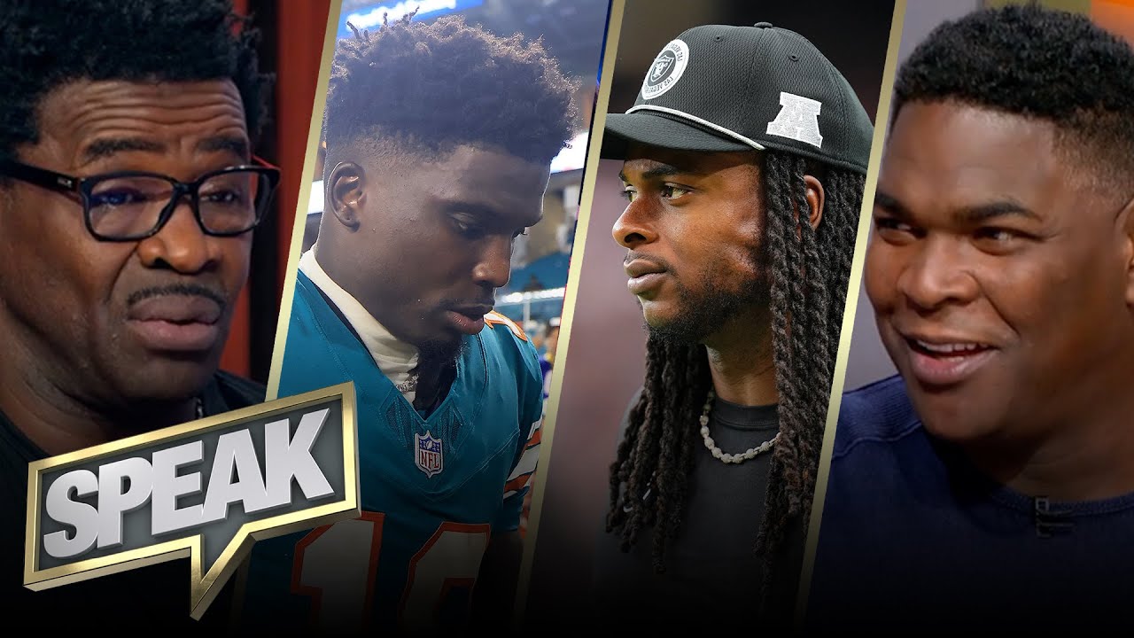 Davante Adams requests trade from Raiders; Tyreek Hill's outburst raises eyebrows | SPEAK