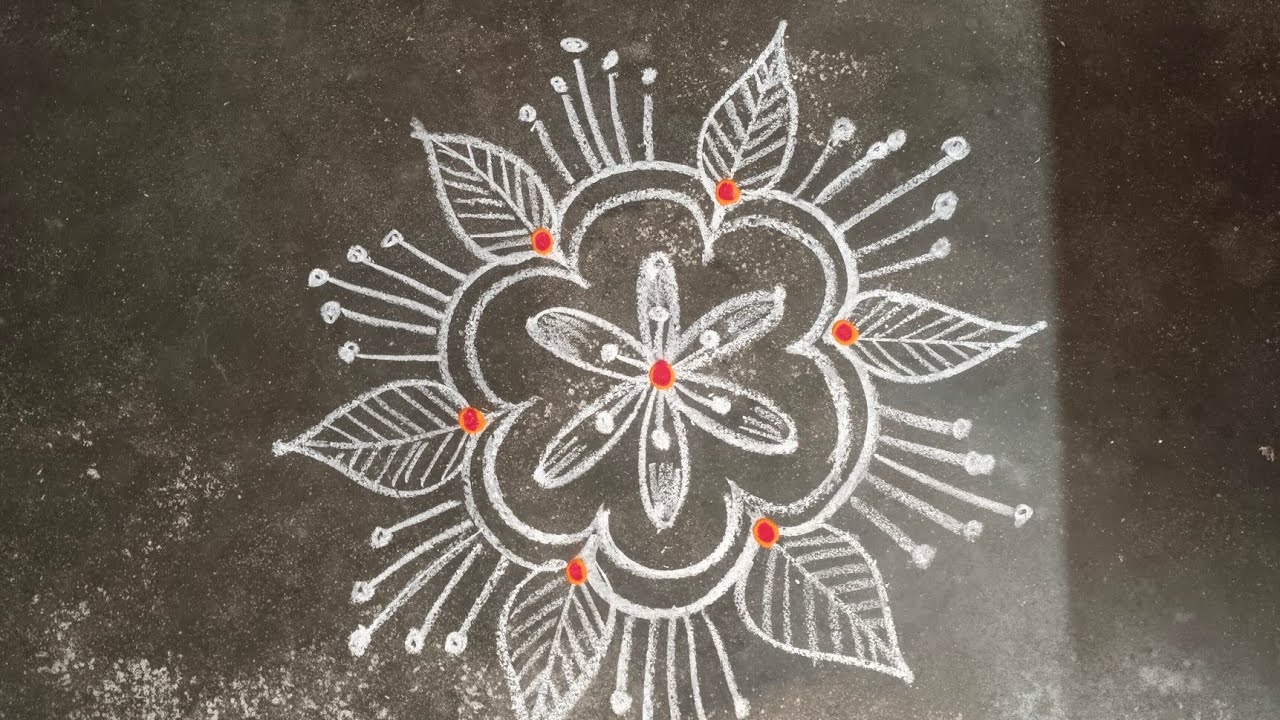 Small Rangoli kolangal Design💥💥💥
