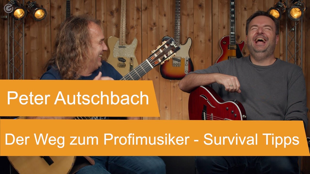 Der Weg zum Profimusiker & Survival Tipps: Peter Autschbach im Interview - SUPERGAIN TV 47