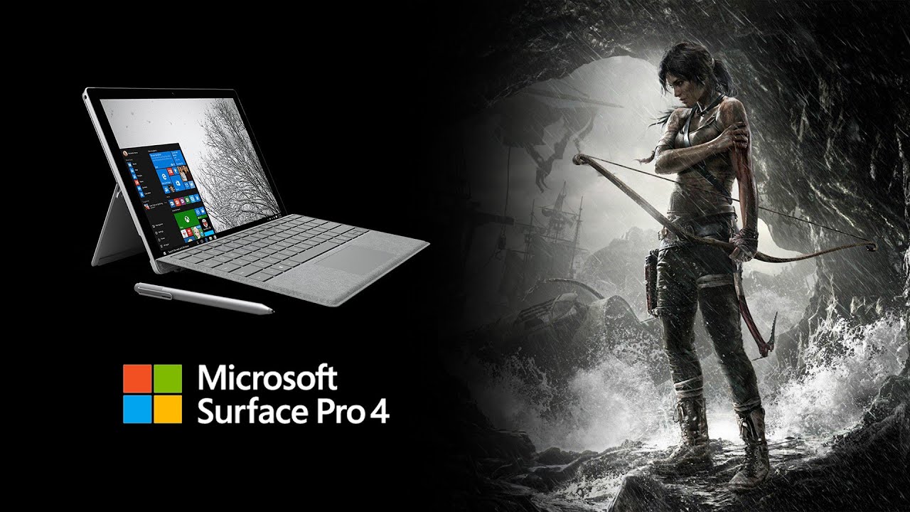 Can you game on a tablet PC? | Microsoft Surface Pro 4 | i5 6300U | Intel HD 520 Graphics | 4GB DDR3