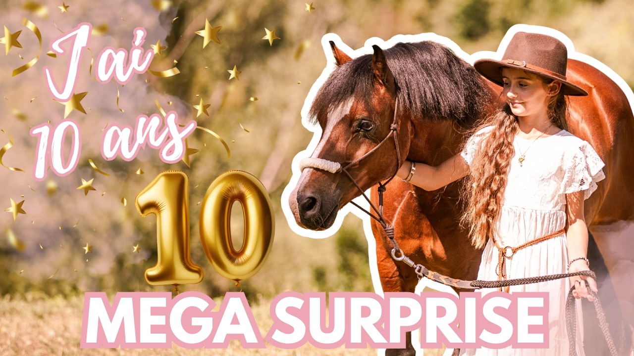 J'y croyais pas ! Super méga surprise d'anniversaire !!