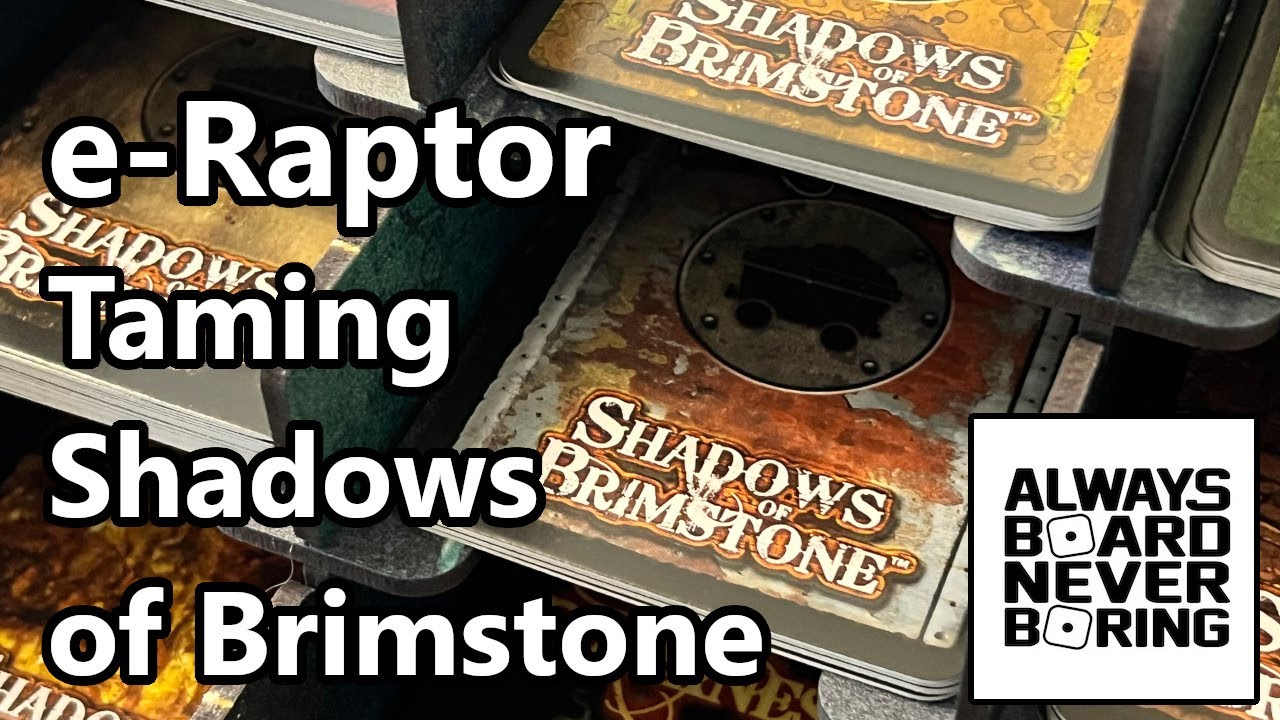 Cthulhu e-Raptor Cardholder Review | How I Tamed Shadows of Brimstone's Bloat | Board Game Accessory