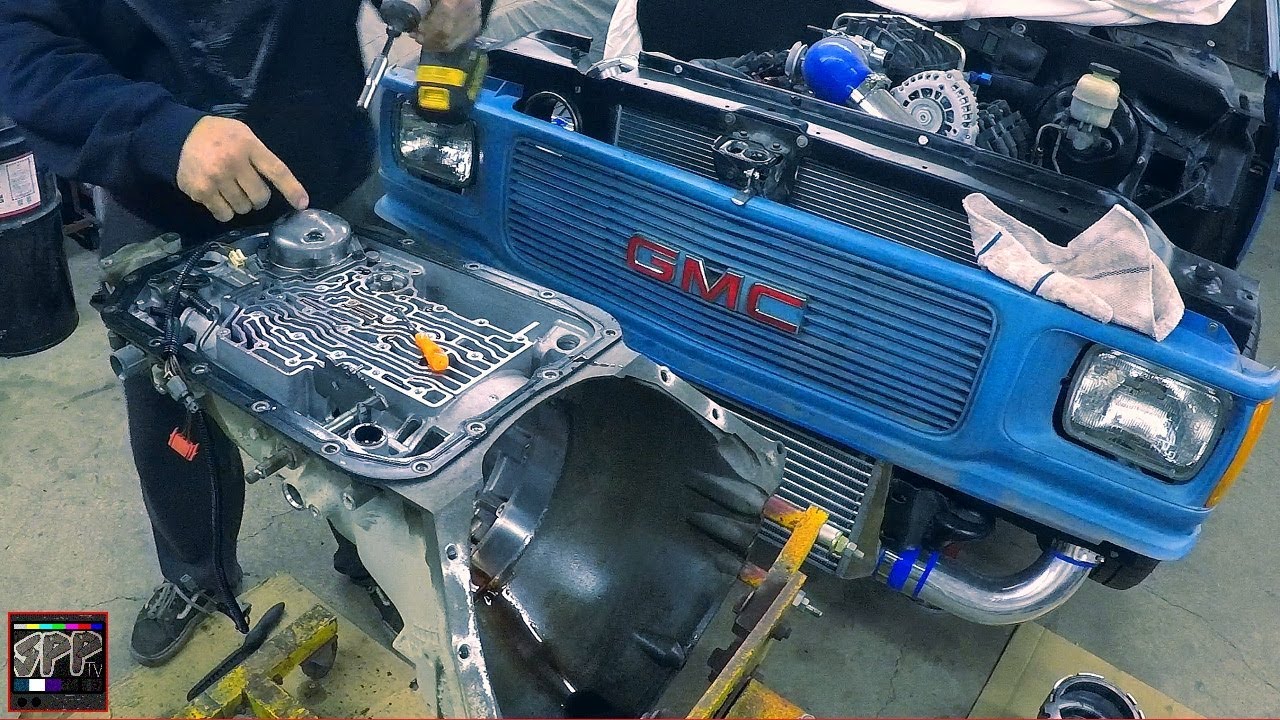 4l80E Junkyard Tranny Prep for Trans Go HD2 Shift Kit | Back Working on the 7875 Turbo 5.3 LS S10