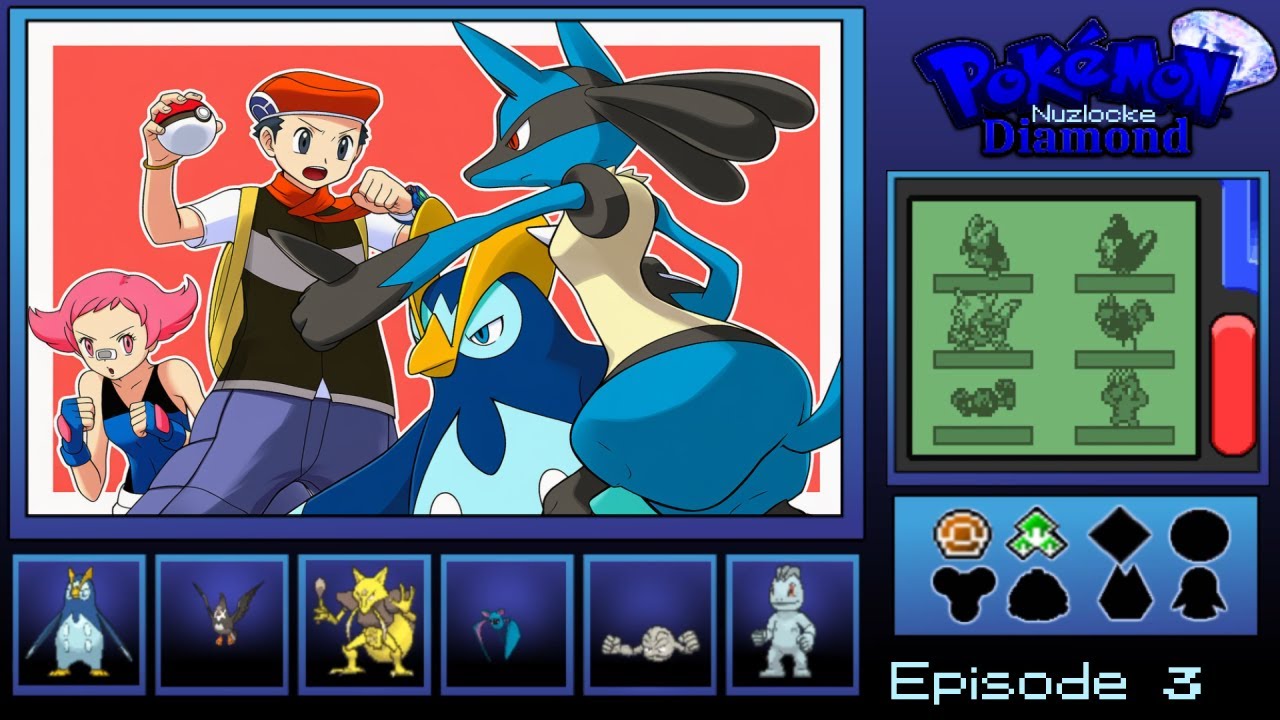 Maylene! Pokemon Diamond Nuzlocke!! Episode 3