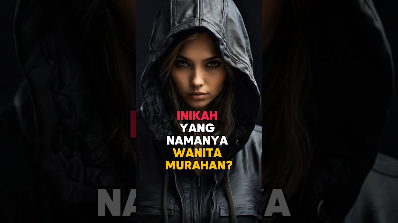 INIKAH YANG NAMANYA WANITA MURAHAN? #motivasi