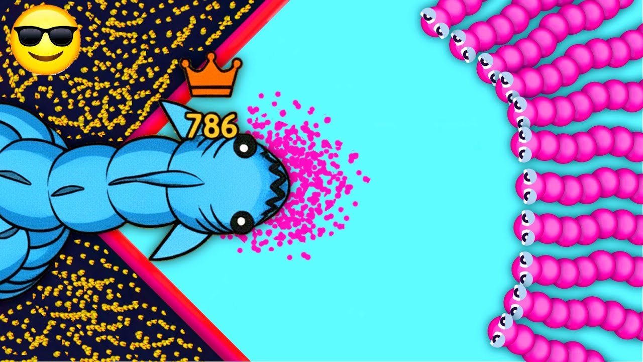 SNAKE IO🐍 CHOMPERS SNAKE IO🐍vS PINKY GIANT 10000 EPIC SNAKE.IO🐍BEST SLITHER SNAKE.IO GAMEPLAY !