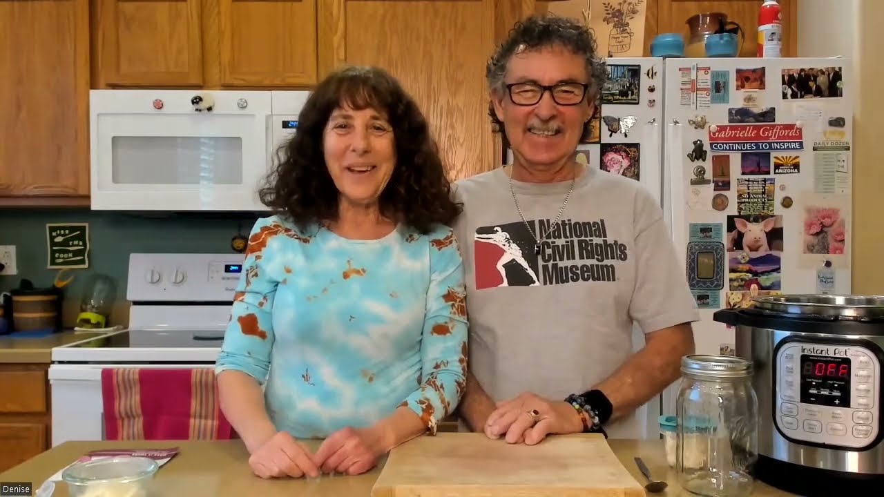 HOMEMADE GREEK STYLE SOY YOGURT IN THE INSTANT POT - THICK & DELICIOUS - BY THE HAPPY VEGAN COUPLE