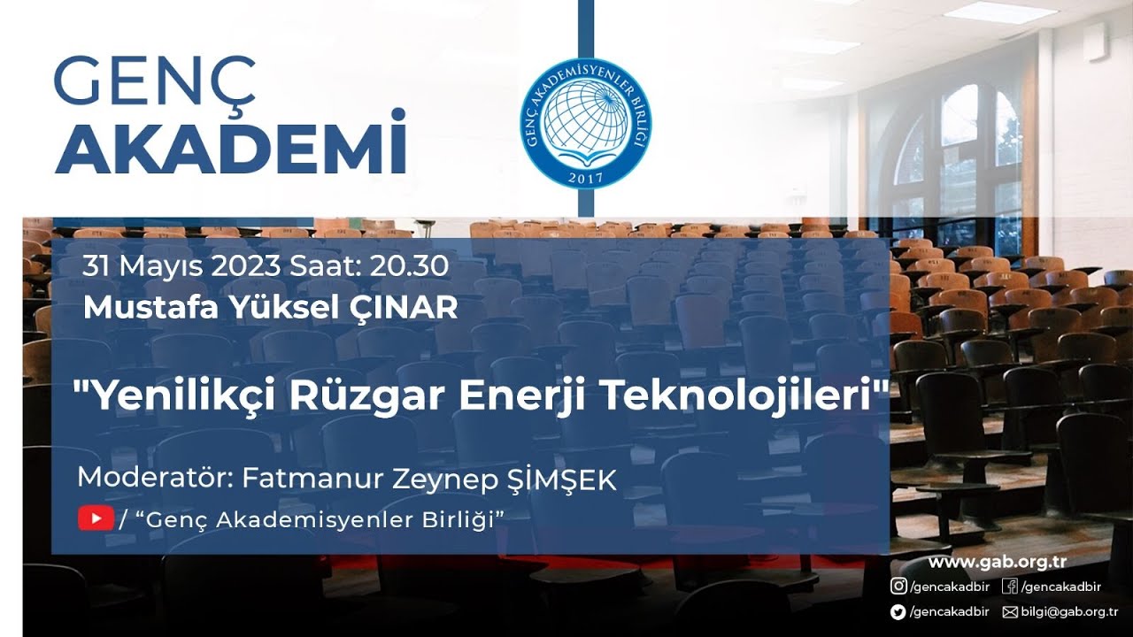 Mustafa Yüksel Çınar | Yenilikçi Rüzgar Enerji Teknolojileri