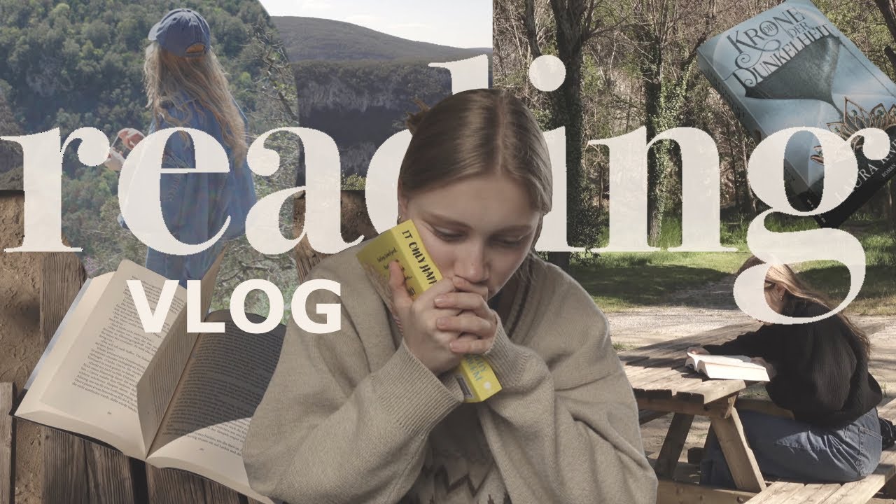 Reading Vlog // 🌿⛰️📖  Ich lese zwei viel zu gute Bücher in Frankreich