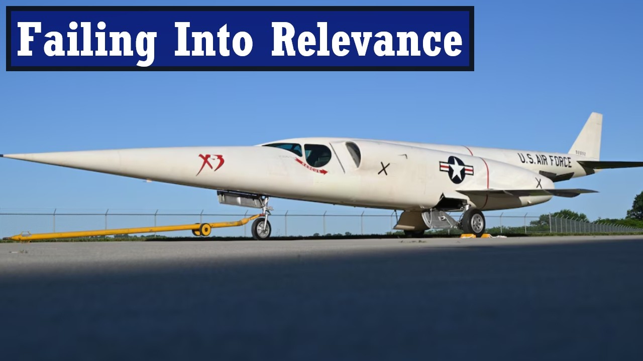 The Worst X-Plane Ever Made Was Still A Success: Douglas X-3 Stiletto
