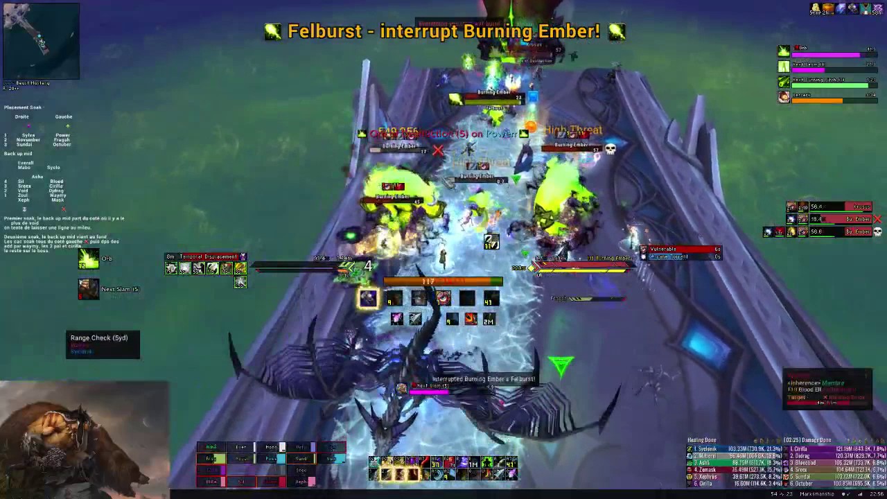 Krosus - Inh&eacute;rence [Hyjal] - Nighthold MM Progress Kill