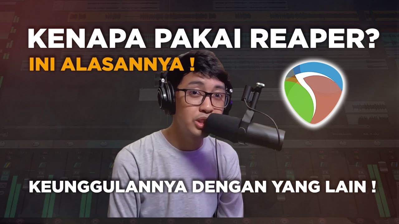 Bingung pilih DAW? pakai DAW REAPER aja, ini keunggulannya dengan DAW lain