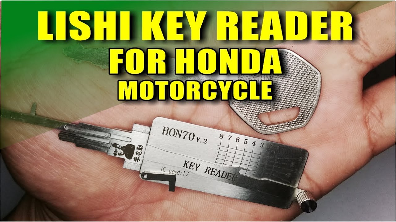 LISHI KEY READER TOOL FOR HONDA MOTORCYCLE..