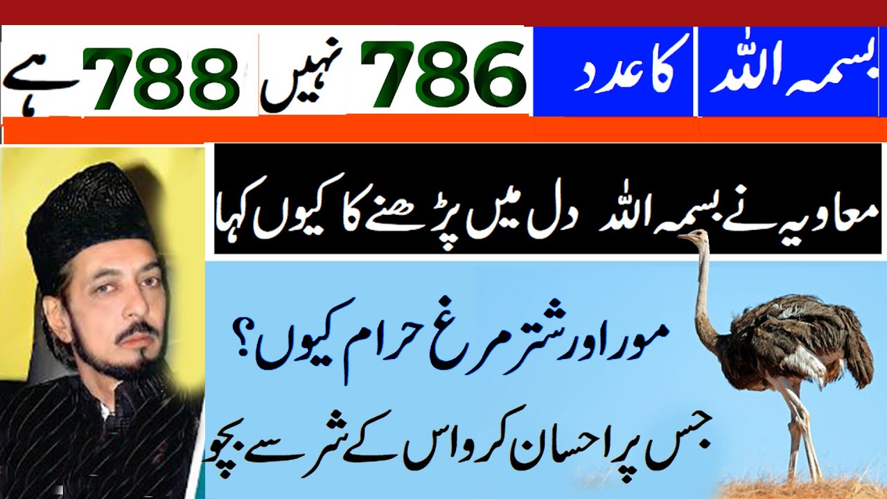 Allama Zameer Akhter | Bismillah   786 Ya 788