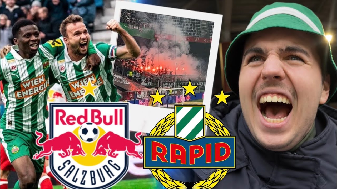 WIR WERDEN MEISTER / RedBull Salzburg vs Rapid wien 