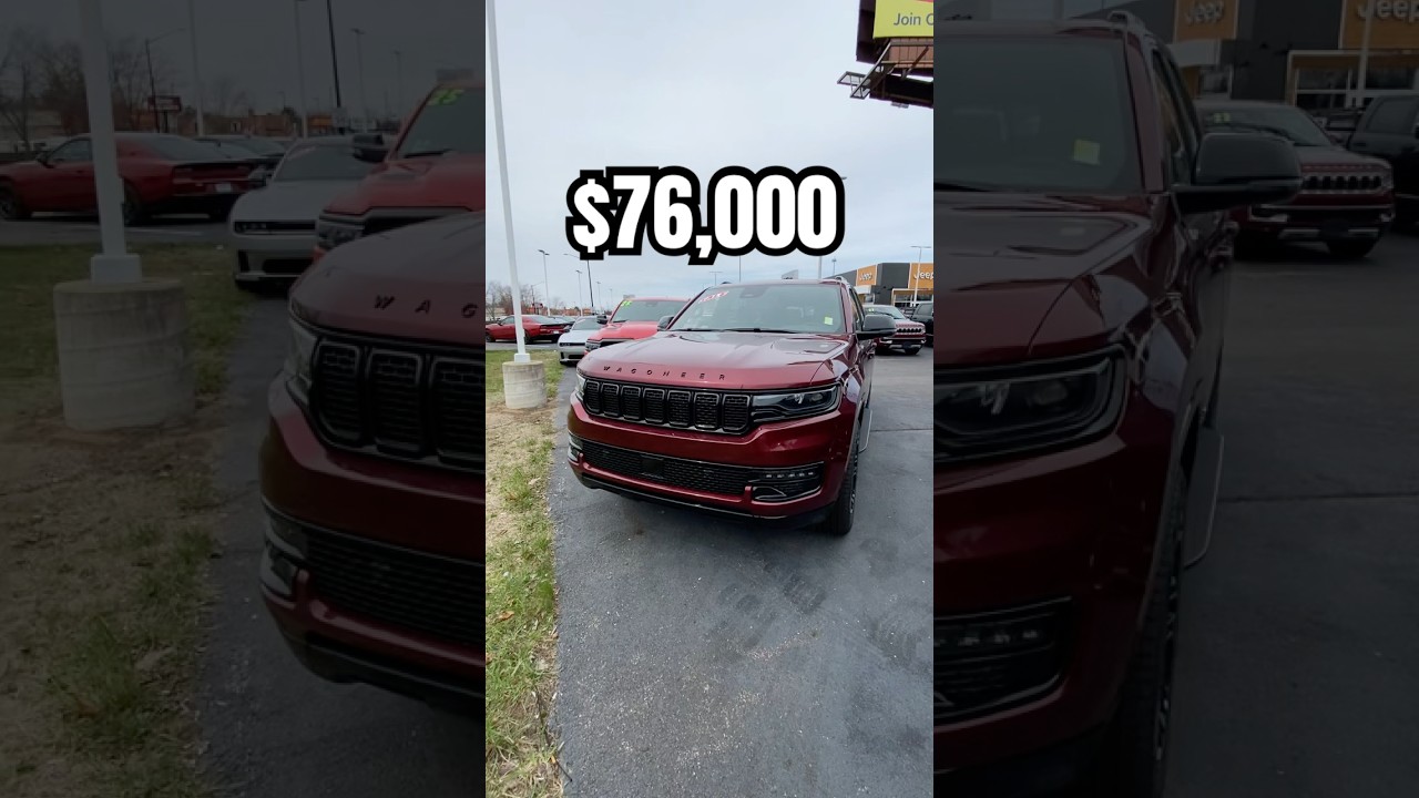 What Kind Of Deal Is $76,000 For A Jeep Wagoneer 