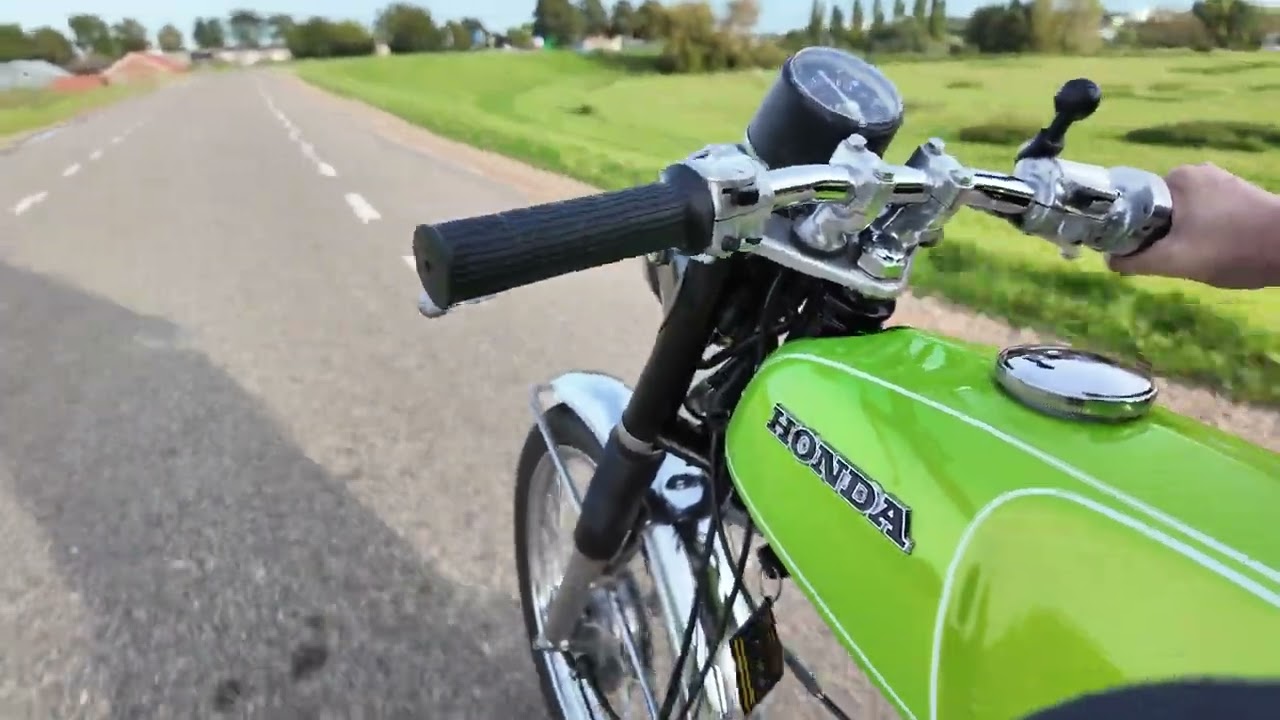 Rondje Weurt -Tiel met SS50 en DKW RT-139