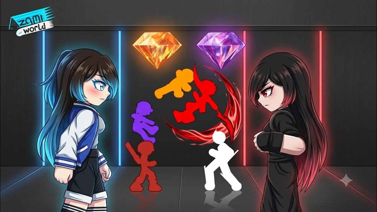 Azami World 1 Ep 3 | Rising Conflict | Myke Animation | Sticknodes Pro
