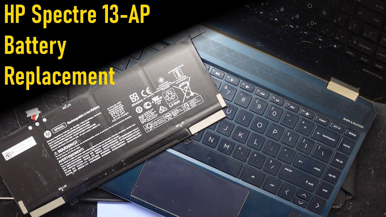 HP Spectre 13-AP Battery Replacement