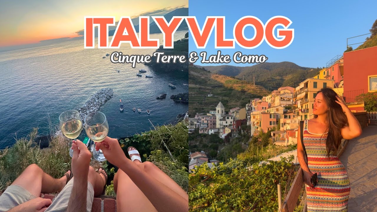 ITALY VLOG | Cinque Terre & Lake Como