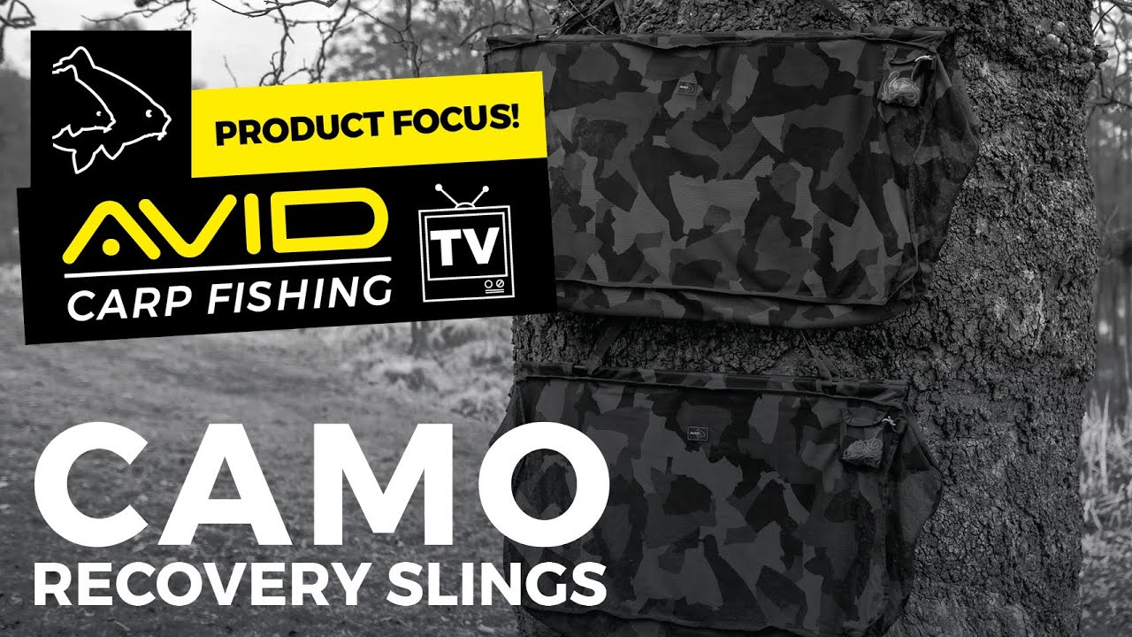 THE MOST VERSATILE RECOVERY SLING ON THE MARKET | Camo Recovery Slings (Carp Fishing)