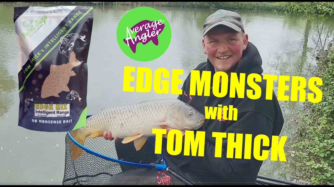 SPRING MARGIN FISHING//Groundbait down the edge//Tom Thicks Edge mix//Bagging up at Viaduct fishery