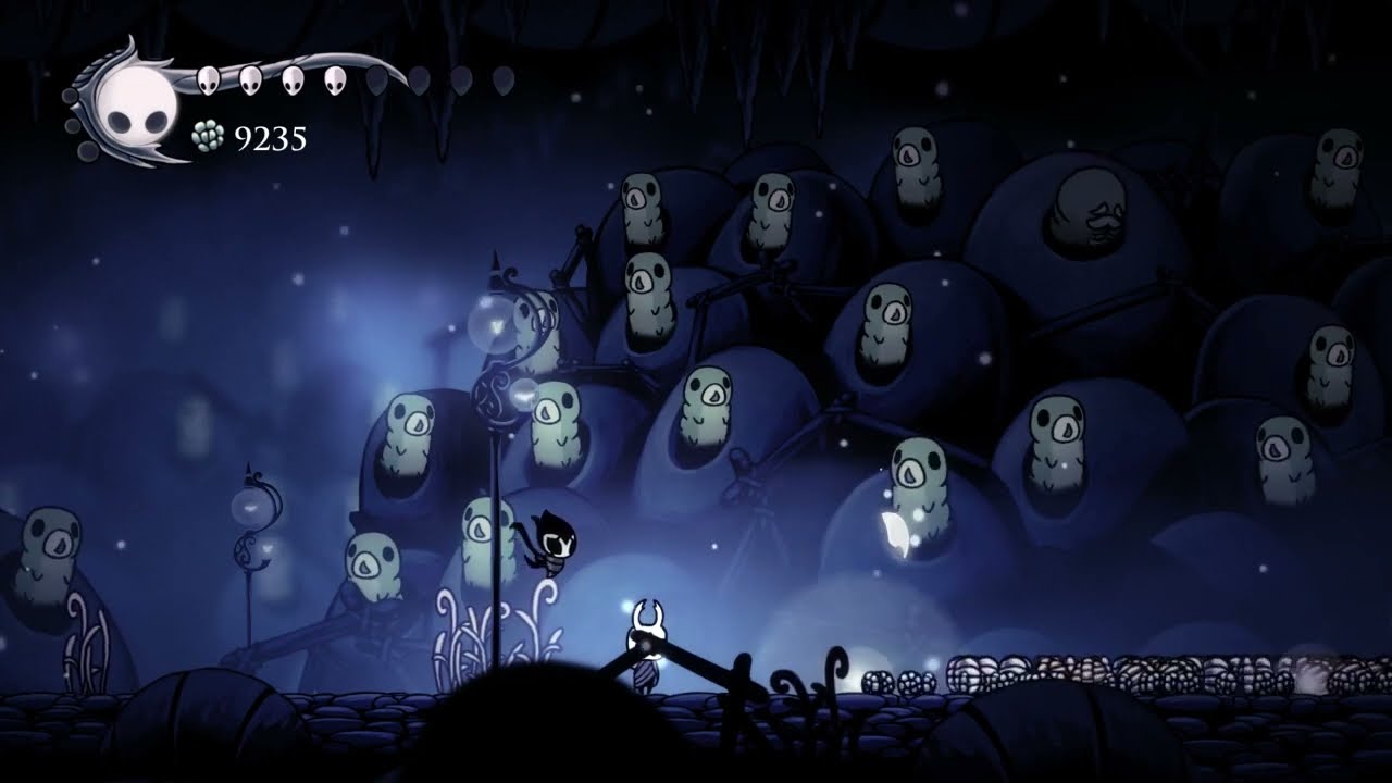Collecting all Grubfather rewards at once (Hollow Knight)