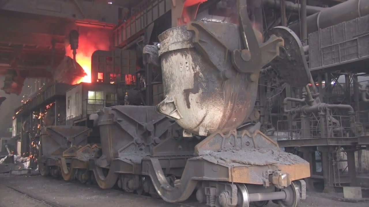 Beitai steel works, China, 2011