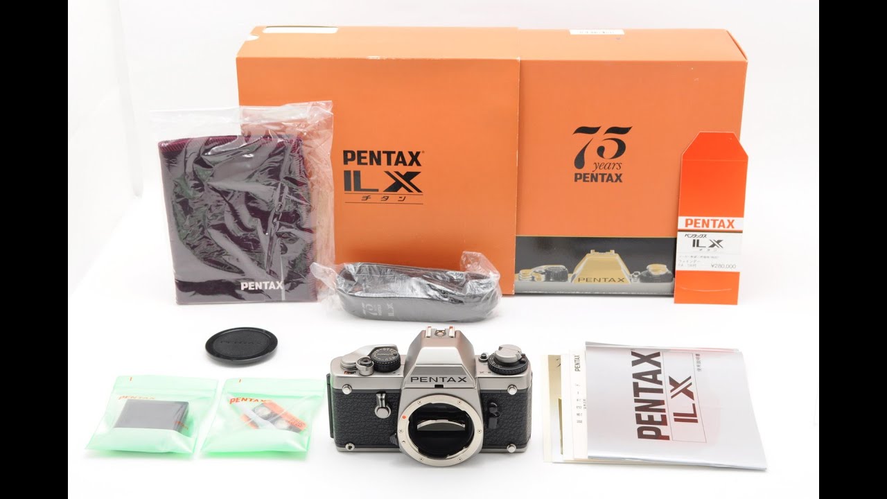 [Top Mint in Box] PENTAX LX Titan 75 Years 1000 Limited Model Camera JAPAN 8862