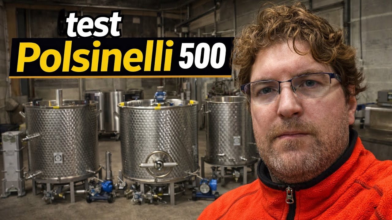 Brasser 500 L : test terrain de la Polsinelli 500 extra