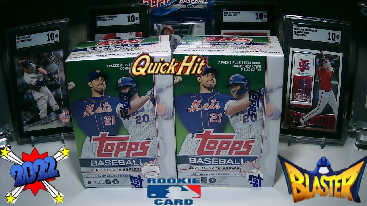 2022 Topps Baseball Update Blasters