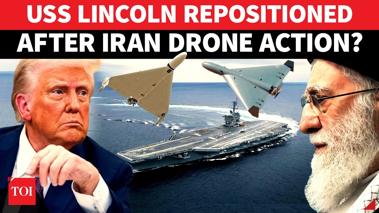 U.S. Warship On The Run After Iran Drone Action? USS Lincoln 'Retreats 1400 KM From Chabahar Port'