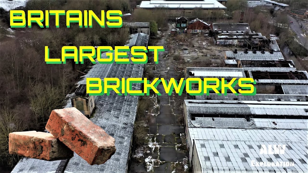 Flooded Out at Britain's Largest Brick Works | Massive Linear Kilns | Demolition of British Industry