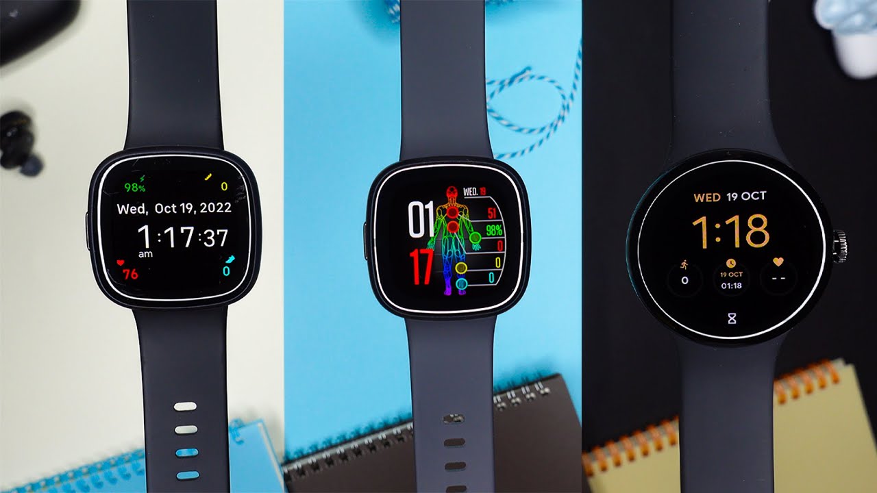 Fitbit Sense 2 vs Fitbit Versa 4 vs Google Pixel Watch l It the Googel Pixel Watch really the BEST?