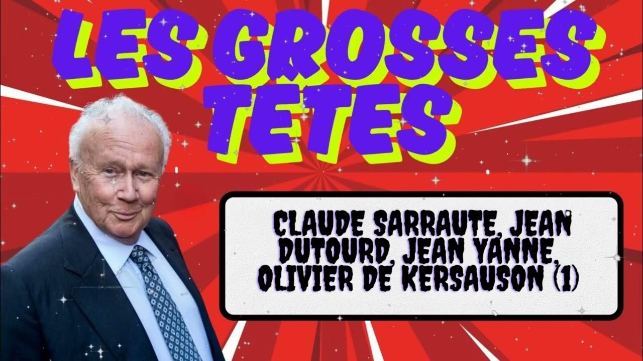 Philippe Bouvard, Claude Sarraute, Jean Dutourd, Jean Yanne, Olivier De Kersauson (1)