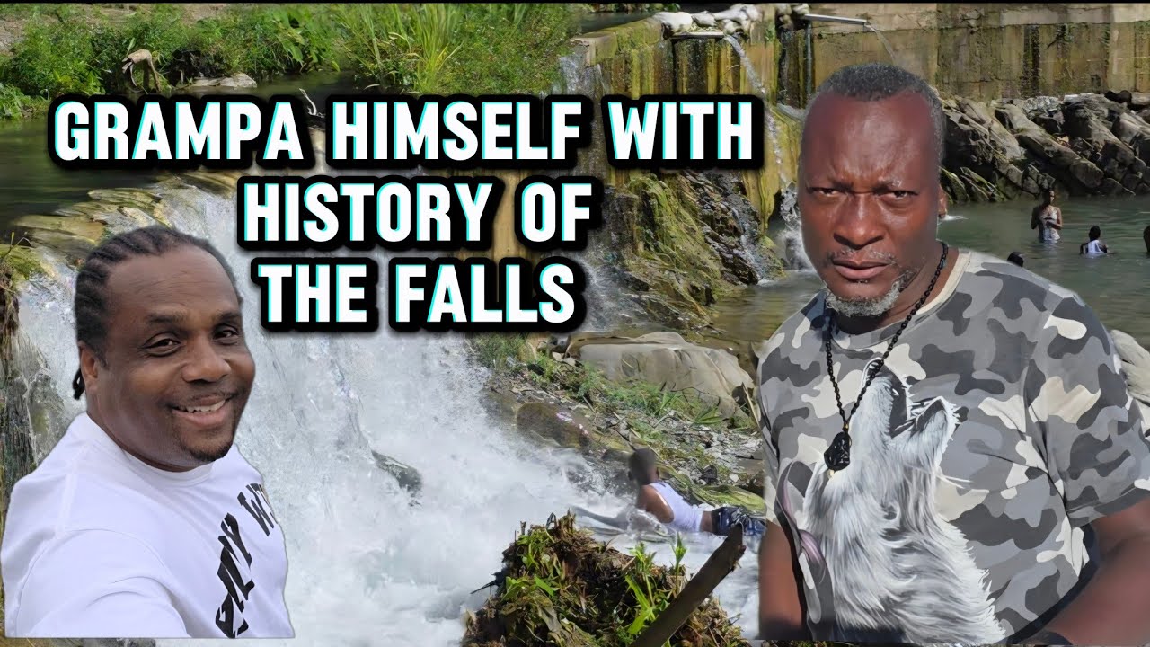 FOREIGNERS & TOURISTS,  ARE FLOCKING THIS PLACE, CALLED (GRAMPA FALLS.)