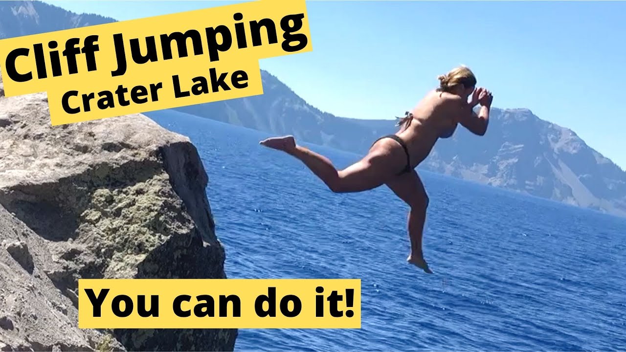 Crater Lake National Park Cliff Jumping