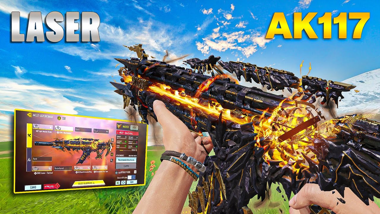 THIS NEW AK117 LOADOUT IS MORE ACCURATE | 28 KILLS IN SOLO VS SQUAD