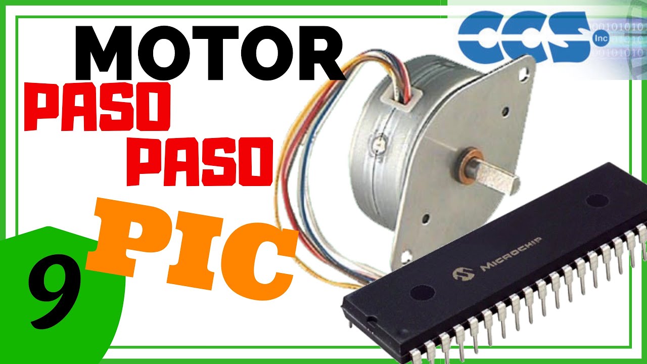 🔴 MOTOR PASO A PASO con PIC - UNIPOLAR y BIPOLAR 😎 [PIC C en CCS C] - # 009