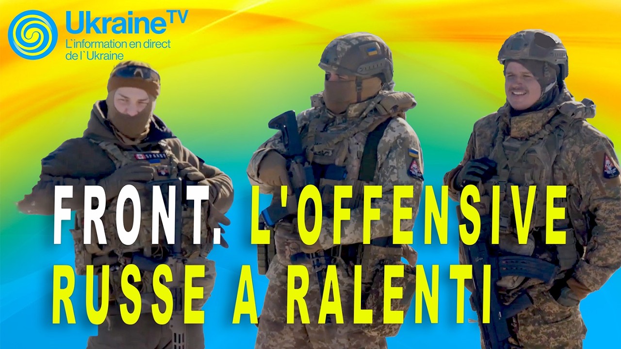 Front  L'offensive russe a ralenti