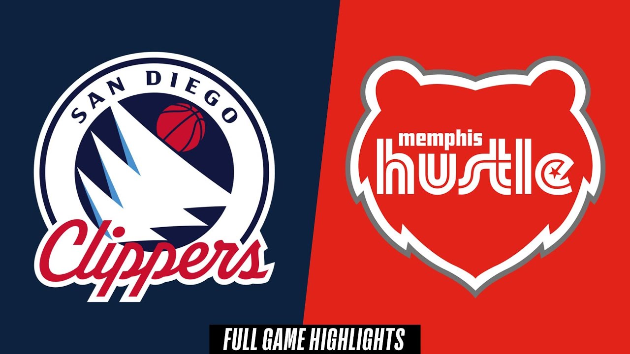 San Diego Clippers vs. Memphis Hustle - Game Highlights