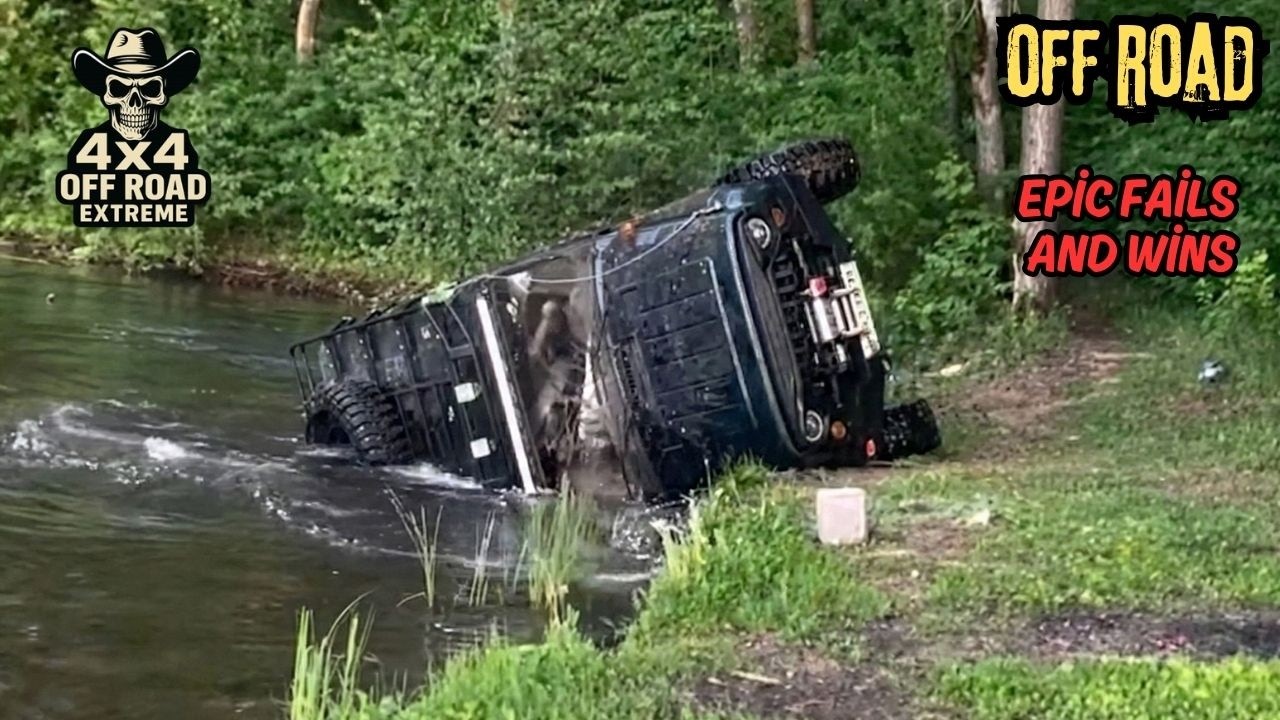 Brutal Off-Road 2025: Extreme Fails, Snow, Mud & Water Crossings! 🌪️