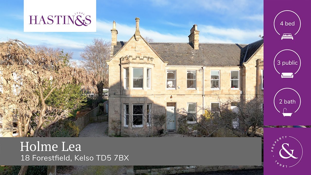 Holme Lea, 18 Forestfield, Kelso TD5 7BX - Video Tour
