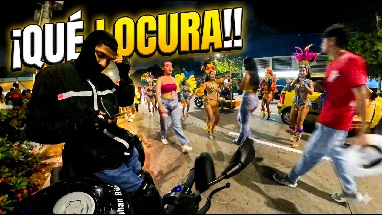 Salí a trabajar en la GUACHERNA y TODO salió mal | Noche caótica en moto 🏍️🎭