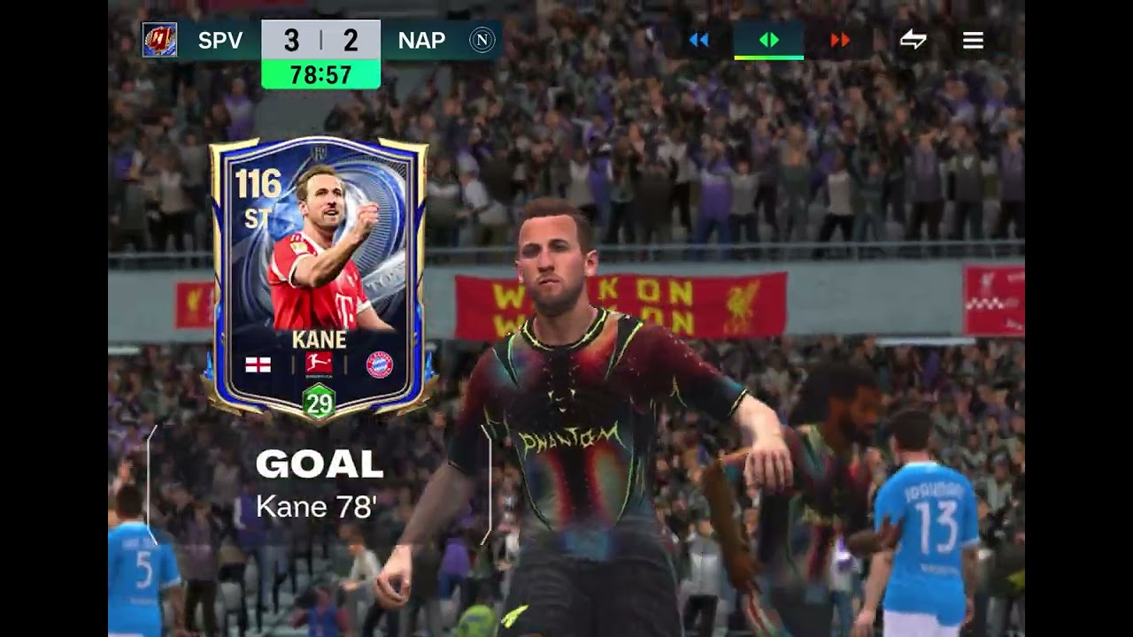 Playing VS Napoli