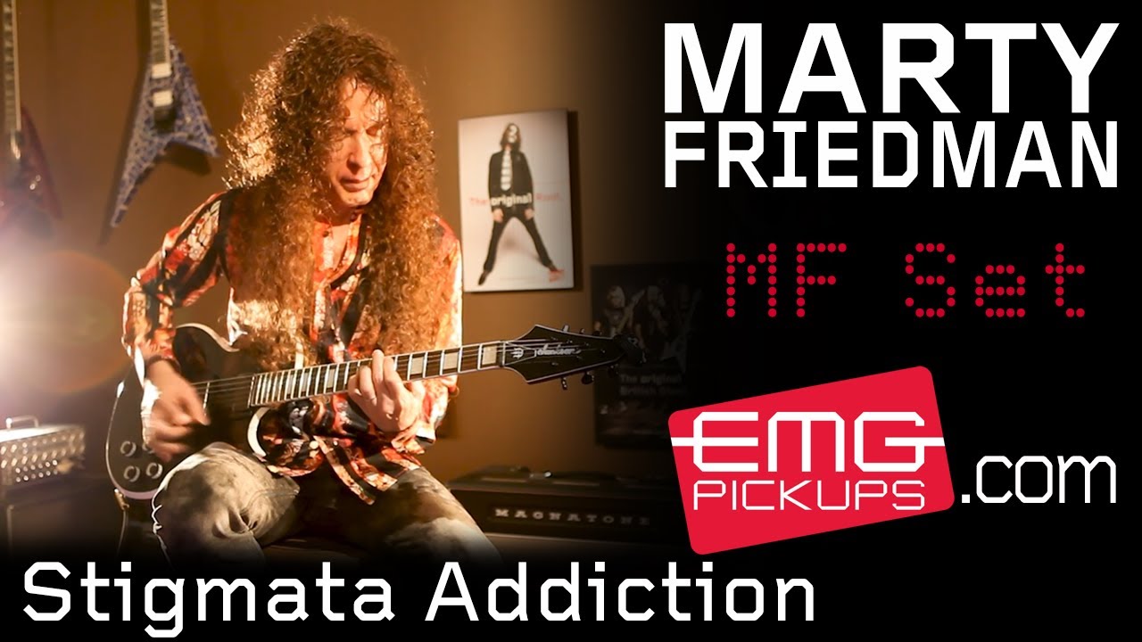 Marty Friedman performs 