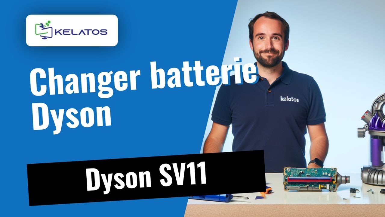 Batterie usée sur votre Dyson SV11 ? Voici comment on le répare 🔋🛠️